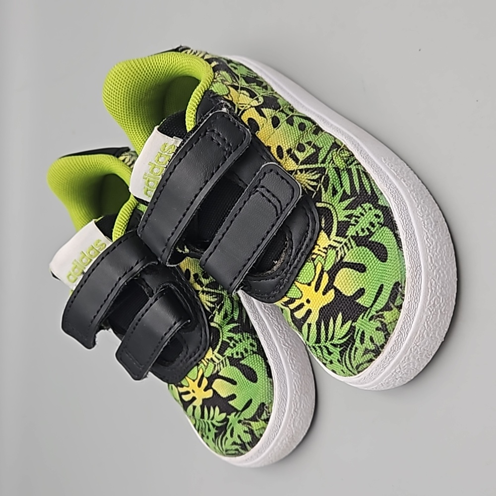 Adidas Originals  x Disney Muppets Kermit Hook-and-Loop Shoes Toddler Baby